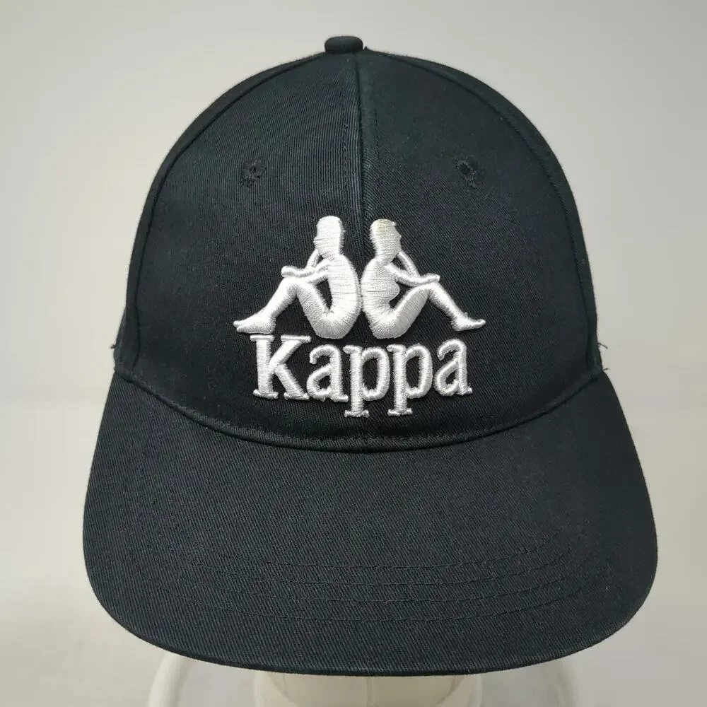 Kappa Snapback Hat Black Size 59 Embroidered Logo Adjustable Sportswear Cap